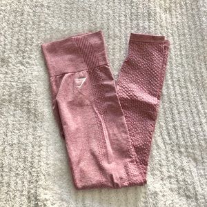 Gymshark vital seamless pink mark leggings sz s